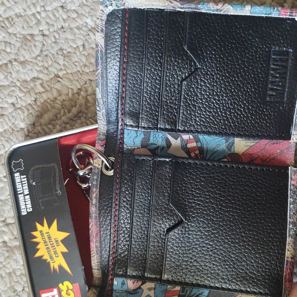 Marvel genuine leather